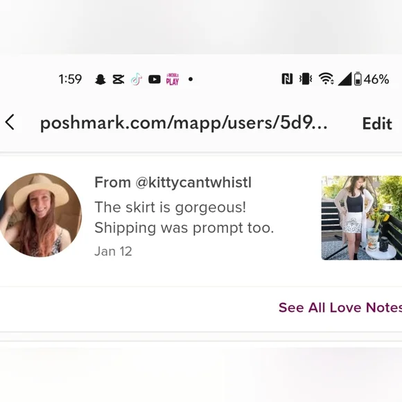 Embellished Mini Skirt size Small - Picture 8 of 10